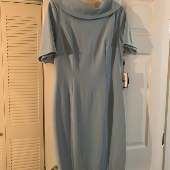 ADRIANNA PAPELL DRESS, Size 12, NWT, Never worn, Color blue Mist. - Picture 2 of 4